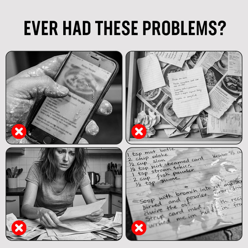 🎁2026 Hot Sale 65% KORTING⏳Notitieboekje met 104 vellen voor recepte