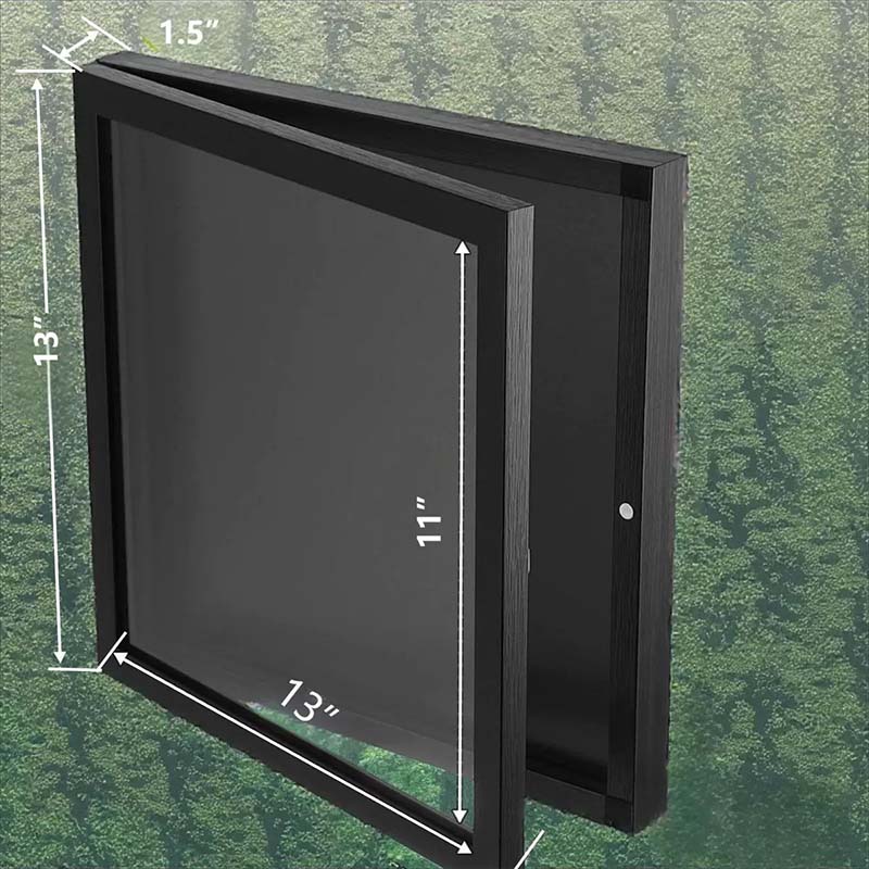 🎉Nieuwjaars Cadeau 50% KORTING!🧥Houten Herinneringskleding Displayframe (Magnetische Deur) – Bewaar Jouw Zweet & Liefde In Perfecte Staat!