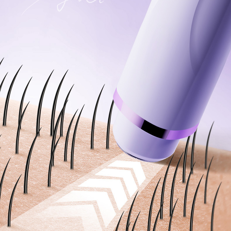 🪒 50% KORTING! 💜 Elektrische lichaamshaartrimmer met dubbele kop – waterdicht, hypoallergeen en perfect voor de gevoelige huid! 🚿✨