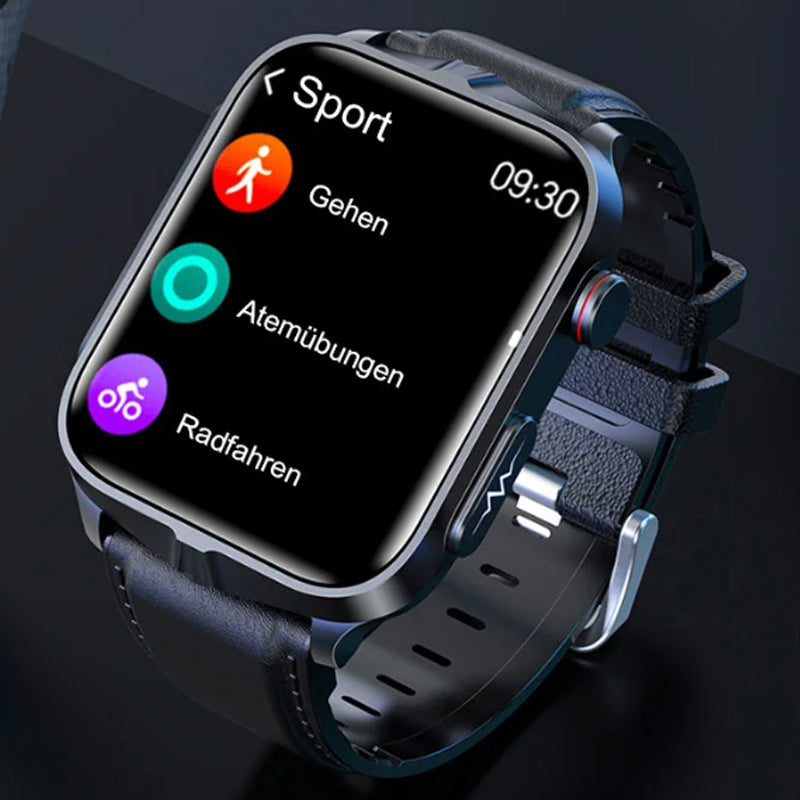 ⌚ 60% KORTING! Smartwatch voor dames en heren – Belen en gebeld worden, meer dan 100 sportmodi, slaaptracker en IP68 waterdicht! 💪📲
