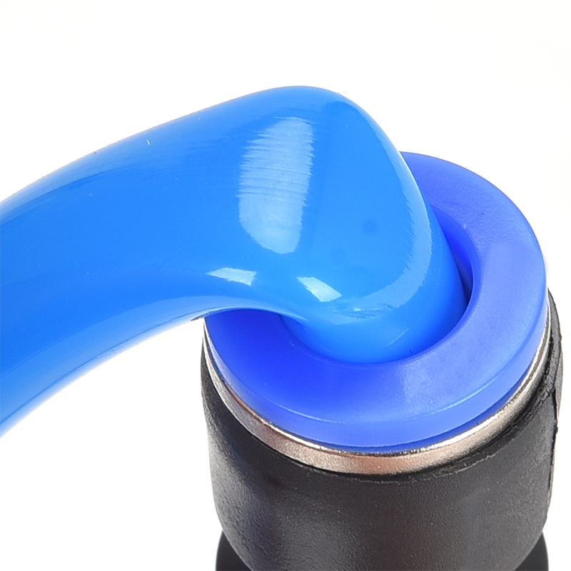 1/4 inch pneumatische slangkoppeling met steekverbinding, set