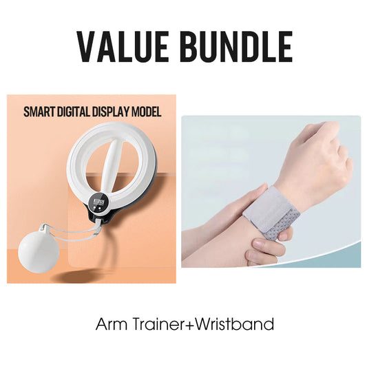 🧘‍♀️360° handaangedreven arm- en onderarmtrainer met slimme teller