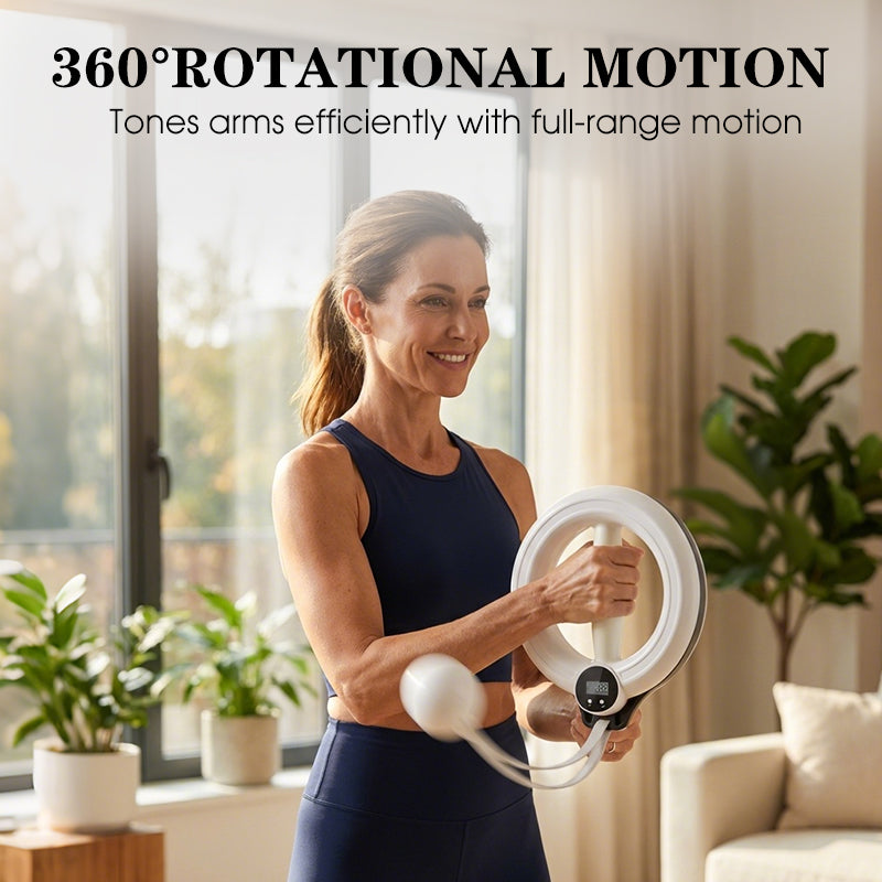 🧘‍♀️360° handaangedreven arm- en onderarmtrainer met slimme teller