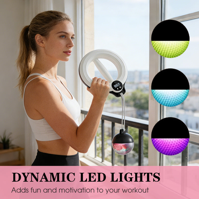 🧘‍♀️360° handaangedreven arm- en onderarmtrainer met slimme teller