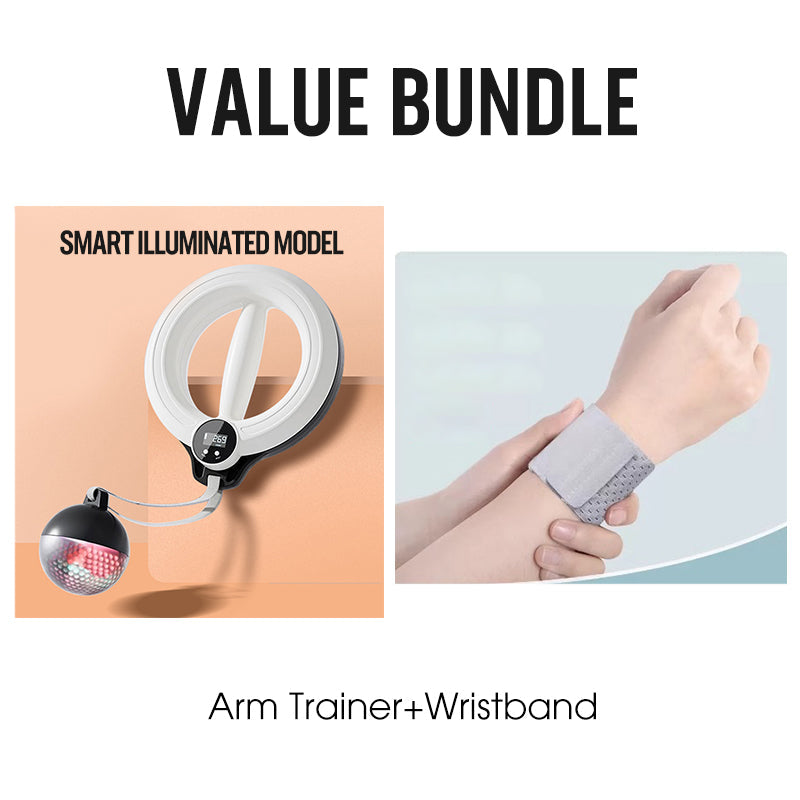🧘‍♀️360° handaangedreven arm- en onderarmtrainer met slimme teller