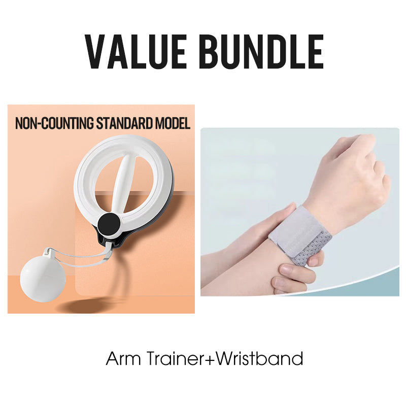 🧘‍♀️360° handaangedreven arm- en onderarmtrainer met slimme teller
