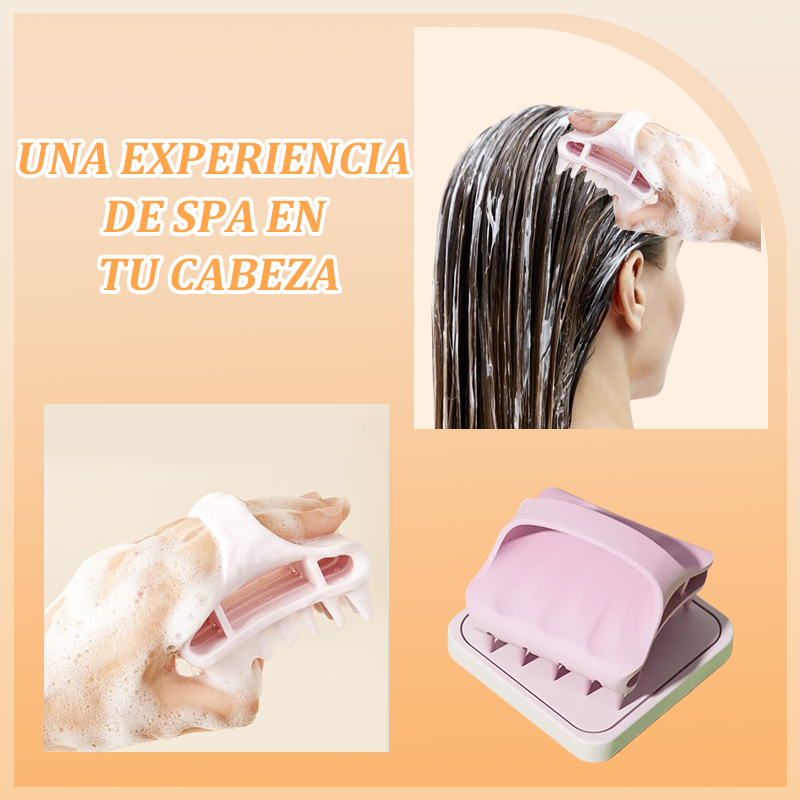 🔥 Siliconen Hoofdhuidmassager