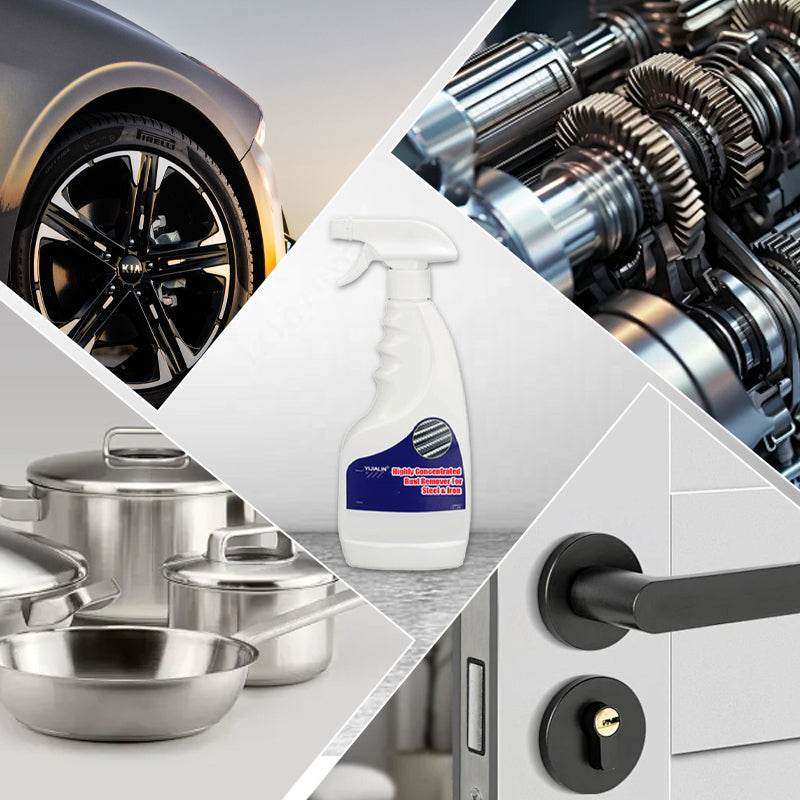 ✨50% KORTING🔩Sterk geconcentreerde roestverwijderaar – Effectief op staal/ijzer, snelwerkend en zacht voor metalen oppervlakken✨