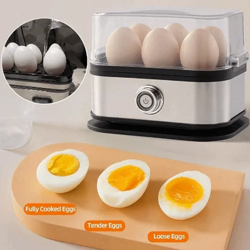 🎉Nieuwjaars Cadeau 50% KORTING!🍳Multifunctionele Stoom Eierkoker (Transparant Deksel): Snel Gelijkmatig Koken + Veilig & Compact – Gezonde Ontbijt In Minuten!