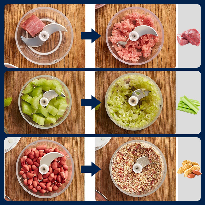 🎁 2026 Nieuw binnen 50% KORTING💥 Krachtige Grote Capaciteit Elektrische Voedselmolen