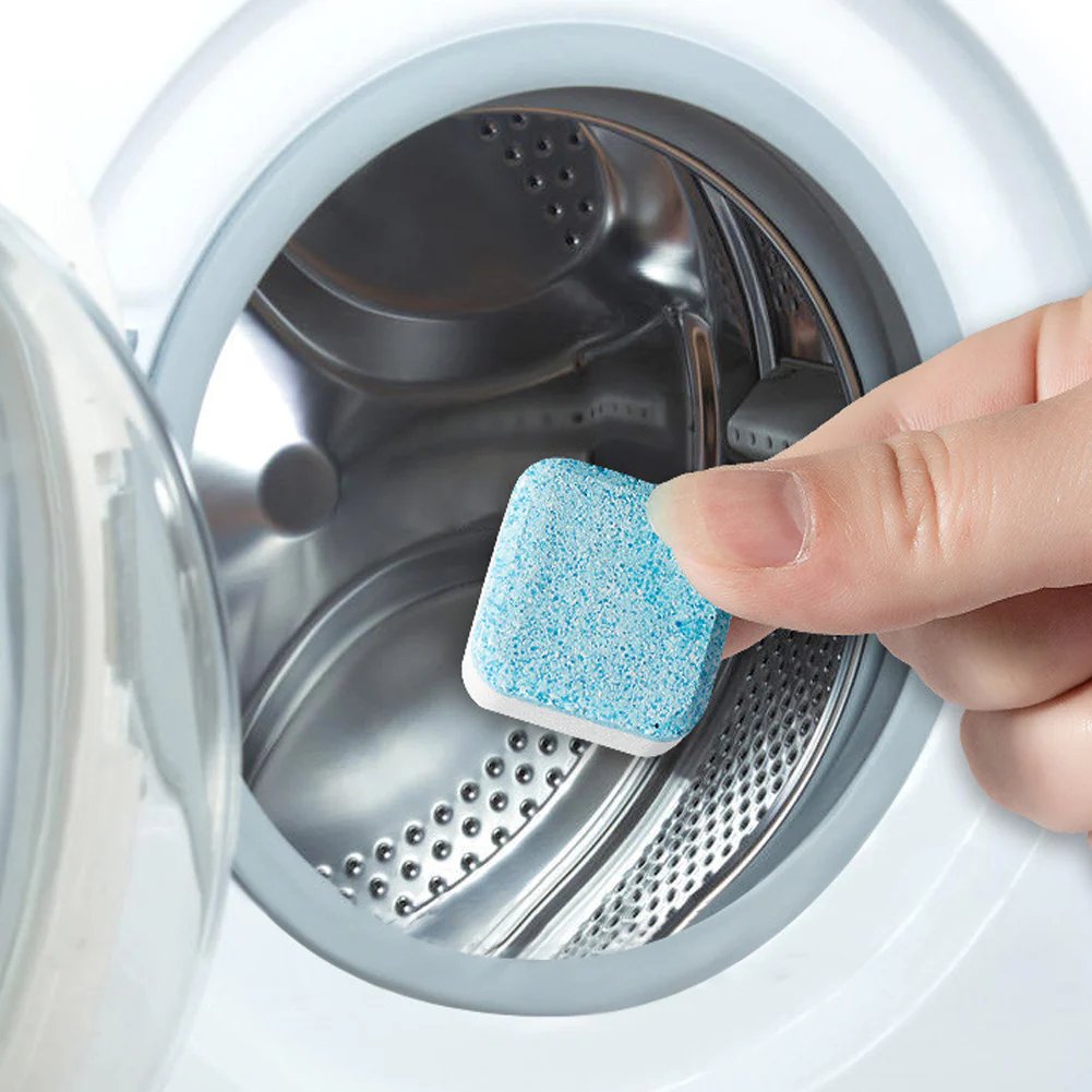 🎉Nieuwjaars Cadeau 50% KORTING!🧼Wasmachine Diep Reinigingstabletten: 99% Bacteriën Doden + Diep Reiniging – Eenvoudig Schoon Zonder Schade!