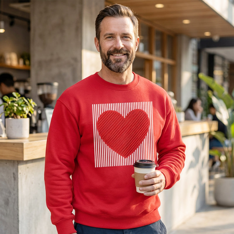 🎨✨ Modieuze Prints & Premium Comfort – nu met introductiekorting! ✨👕 Grafische trui met 3D-snit – Duurzame katoenmix voor alledaagse elegantie!