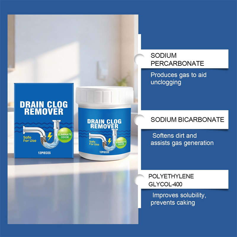 Afvalverwijdering Reinigings- en geurverdrijvende tabletten