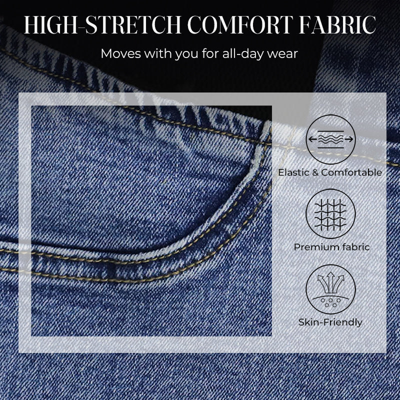 👖Dames high-waist stretch flared denim jeans🚀