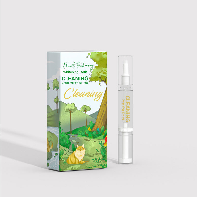 🐶🐱 Nieuwjaarsdeal 🐾 Tandreiniger Stift voor Huisdieren – Frisse Adem & Schone Tanden