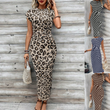 🔥LAATSTE DAG UITVERKOOP 50% KORTING!!💕Elegante jurk met strikceintuur voor dames