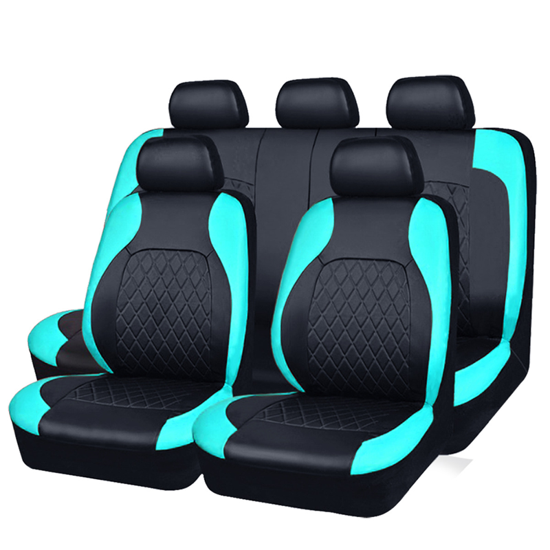 🚗✨ 50% KORTING! 9-delige set lederen autostoelhoezen – universele pasvorm, ademend en gemakkelijk schoon te maken voor een perfect interieur