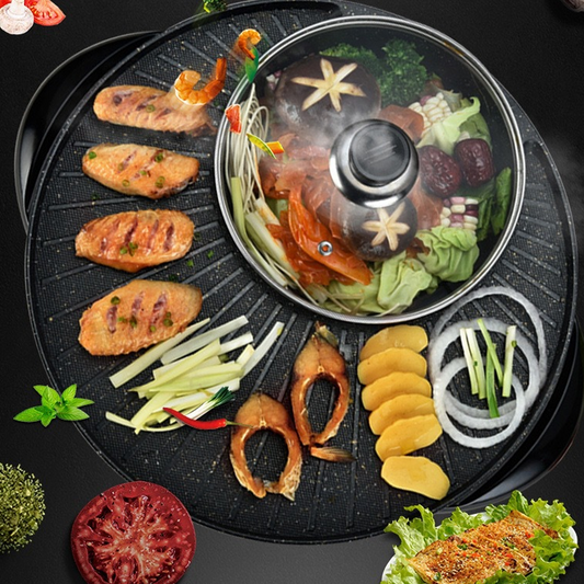 🤔 MOE VAN MEERDERE KOKHULPMIDDELEN? ❌ All-in-One oplossing! Grillen en fondue gelijktijdig 🔥🍢