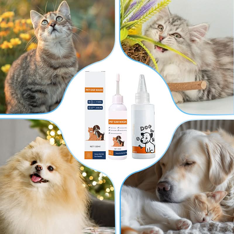 🎉Nieuwjaars Cadeau 50% KORTING!🐾Oorreiniger voor Honden & Katten – Zacht, Effectief & Eenvoudig in Gebruik!