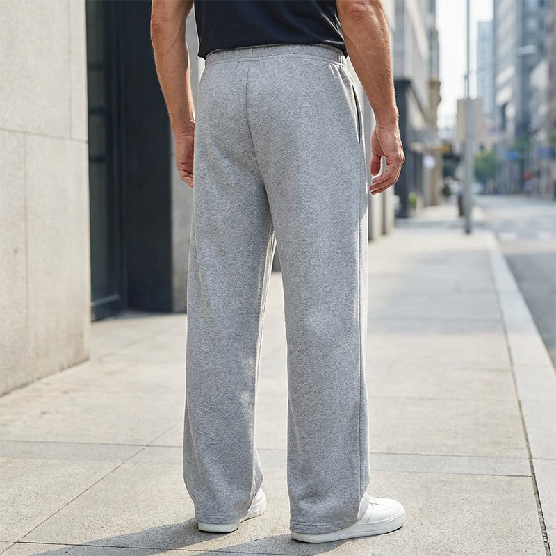 🩳 50% KORTING! 👖 Herenbroek met trekkoord - Comfortabele katoenen stof, zakken en een casual stijl voor dagelijks gebruik en sporten 🏃‍♂️