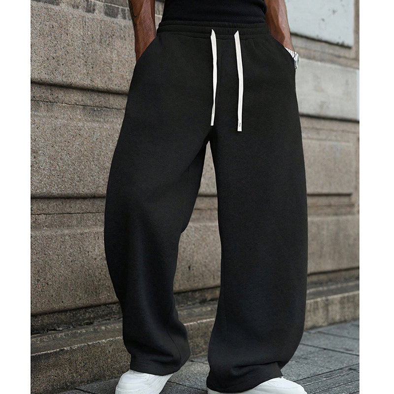 🩳 50% KORTING! 👖 Herenbroek met trekkoord - Comfortabele katoenen stof, zakken en een casual stijl voor dagelijks gebruik en sporten 🏃‍♂️