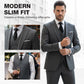 👔 Slim-Fit 3-Delig Herenpak – Perfect Getailleerd, Luxe Stof & Klaar voor Jouw Belangrijkste Moment 🤵