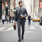 👔 Slim-Fit 3-Delig Herenpak – Perfect Getailleerd, Luxe Stof & Klaar voor Jouw Belangrijkste Moment 🤵