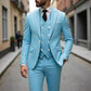 👔 Slim-Fit 3-Delig Herenpak – Perfect Getailleerd, Luxe Stof & Klaar voor Jouw Belangrijkste Moment 🤵