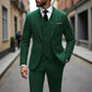 👔 Slim-Fit 3-Delig Herenpak – Perfect Getailleerd, Luxe Stof & Klaar voor Jouw Belangrijkste Moment 🤵