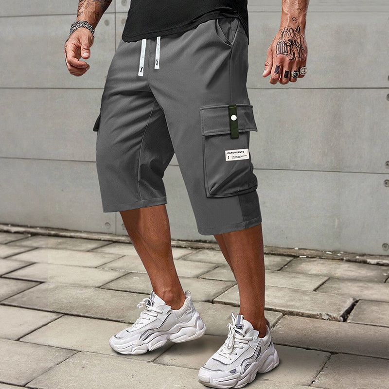 🔈🔈2026 NIEUWE AANWINSTEN - 50% KORTING🔥👖Casual capribroek met trekkoord voor heren