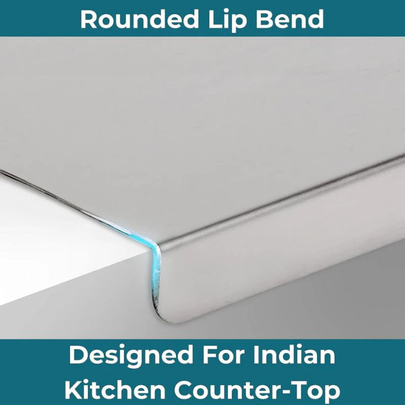 🧼 Stop met Bacteriën in je Houten Snijplank! 👨‍🍳Snijplank van Roestvrij Staal voor het Aanrecht