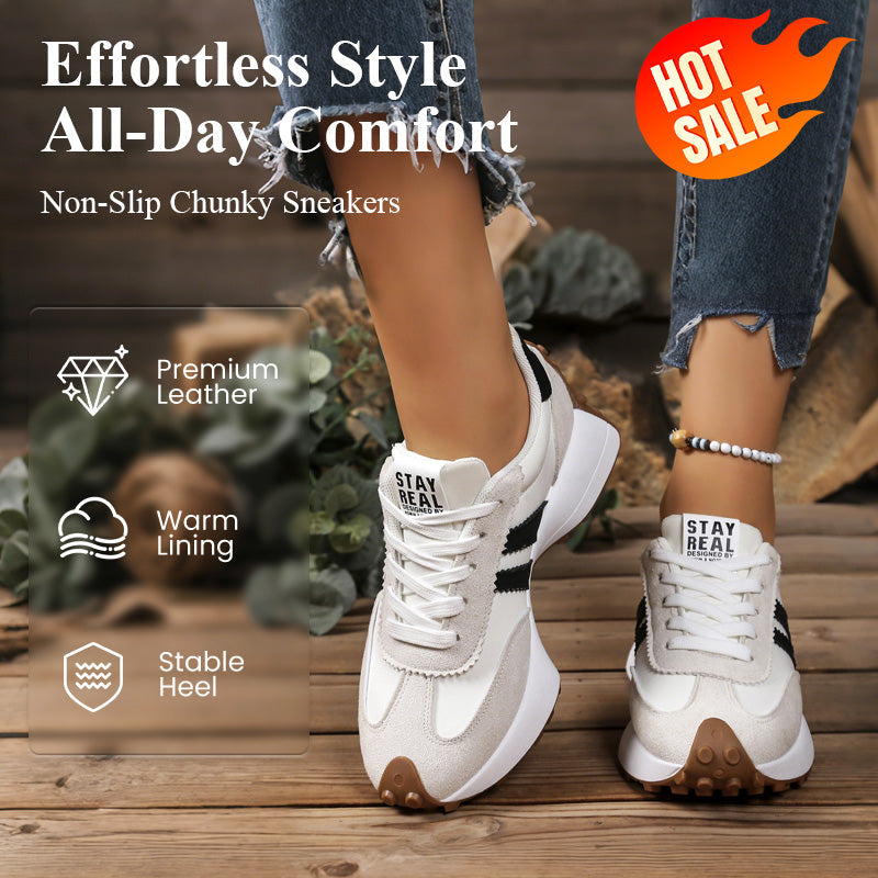 🎁2026 Nieuw binnen 50% KORTING💥Casual antislip chunky sneakers voor dames