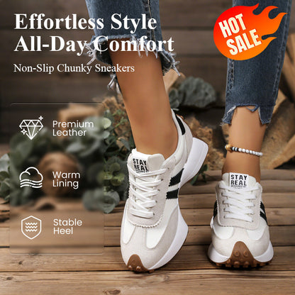 🎁2026 Nieuw binnen 50% KORTING💥Casual antislip chunky sneakers voor dames