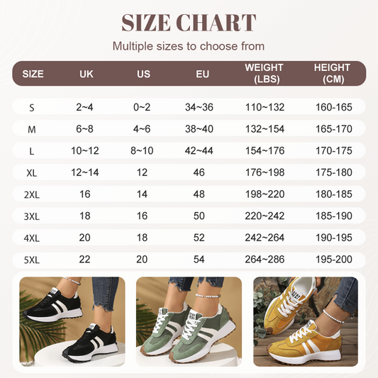 🎁2026 Nieuw binnen 50% KORTING💥Casual antislip chunky sneakers voor dames