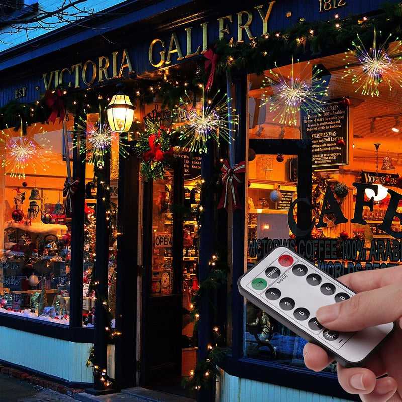 ✨ Zonne-energie Vuurwerk Lichtslinger – Magische Tuinverlichting voor Terras, Feesten & Avonden | Nu 63% Korting