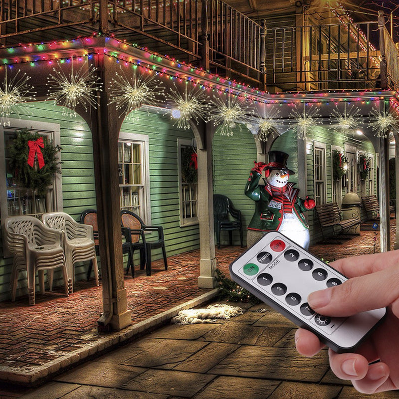 ✨ Zonne-energie Vuurwerk Lichtslinger – Magische Tuinverlichting voor Terras, Feesten & Avonden | Nu 63% Korting