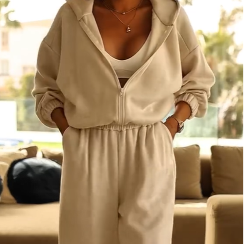 👩‍🦰 Casual Dames Jumpsuit met Capuchon – Comfortabel & Stijlvol voor Elke Dag | Nu 70% Korting