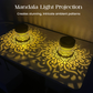☀️ Solar mandala lamp voor tuin & terras – 2-in-1 grondlamp & wandlamp – Decoratieve verlichting met vintage-effect – Roestvrij & duurzaam