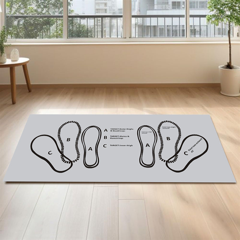 🏋️ Antislip Diatomeeënaarde Squat Targetmat – Perfecte Squats & Maximale Stabiliteit