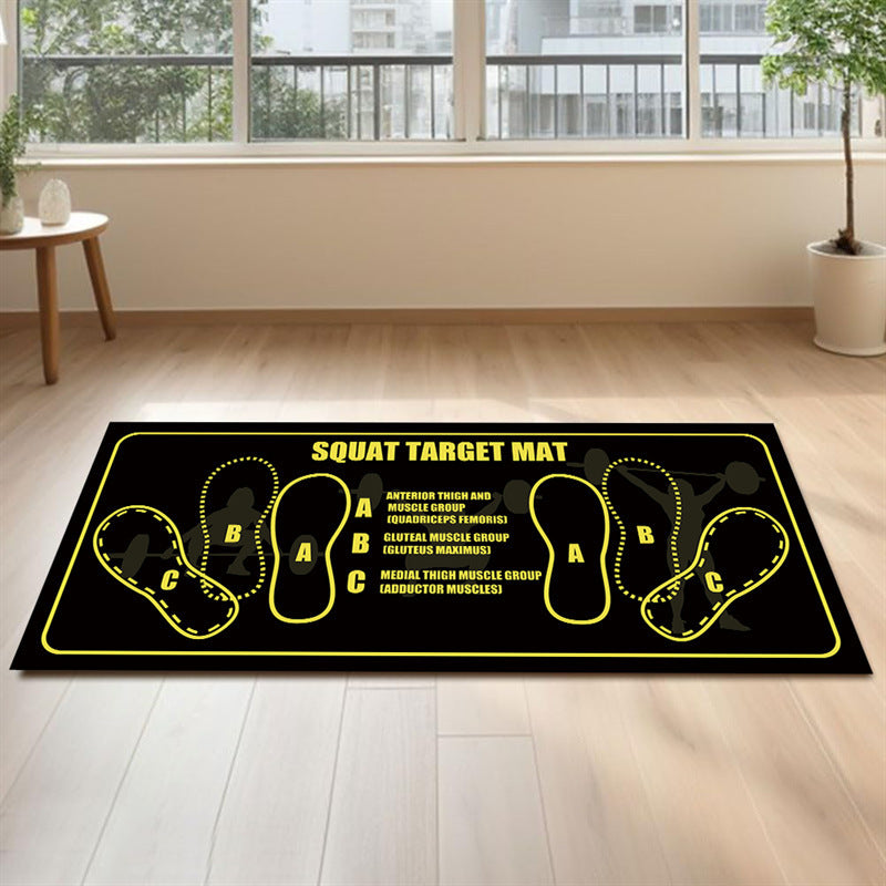 🏋️ Antislip Diatomeeënaarde Squat Targetmat – Perfecte Squats & Maximale Stabiliteit