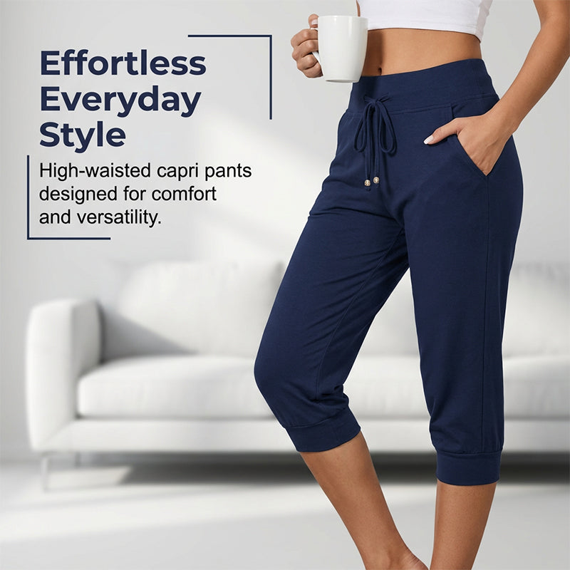 Korte joggingbroek met trekkoord in de taille om te relaxen