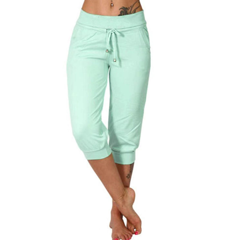 Korte joggingbroek met trekkoord in de taille om te relaxen