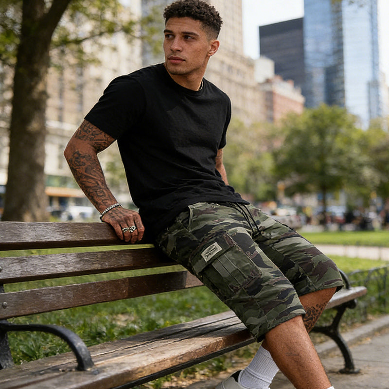 🎁2026 New Arrivals 50% OFF💖Men's Camouflage Cargo Shorts – Multi-Pocket, Adjustable Waist & Breathable Fabric