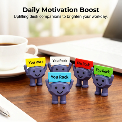 5 stuks You Rock motiverend beeldje