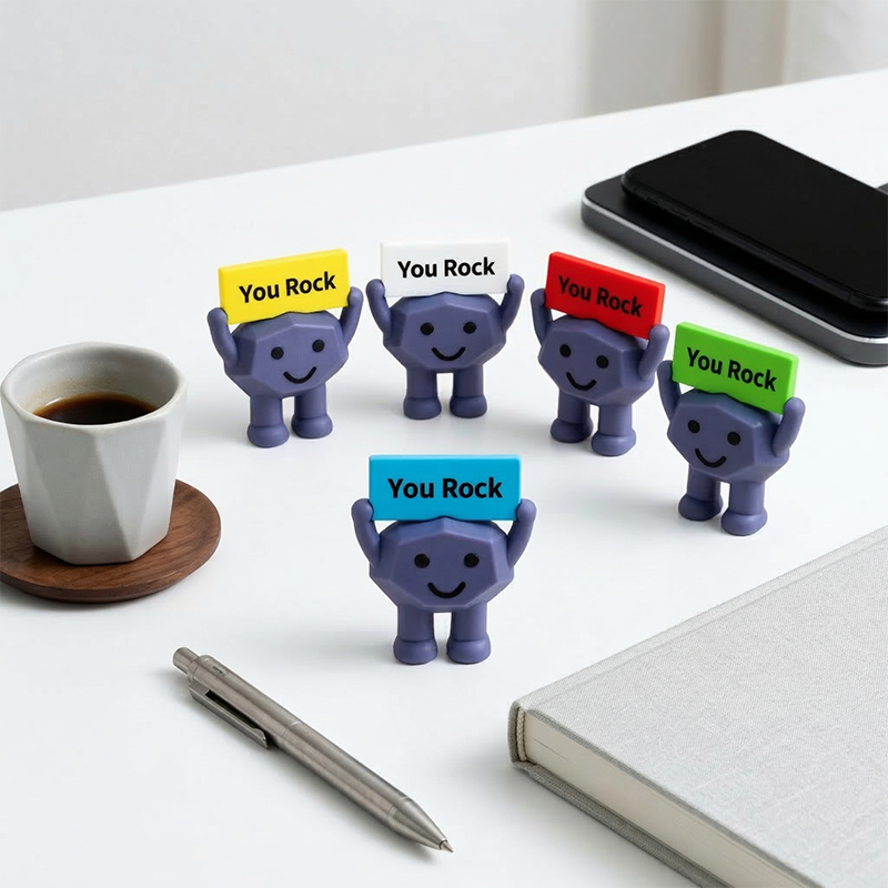5 stuks You Rock motiverend beeldje