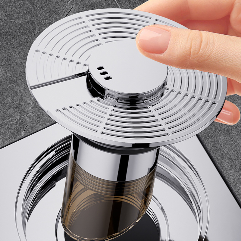 Universele vloerafvoerplug met anti-geurafdichting🚿 Zeg vaarwel tegen verstoppingen en geurtjes! 🚿
