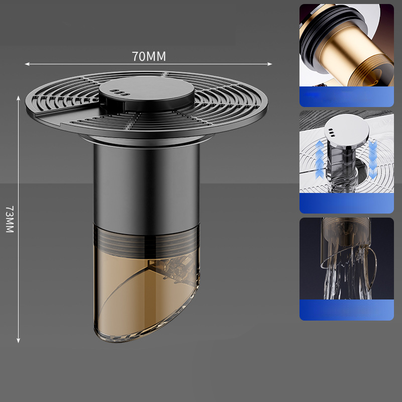Universele vloerafvoerplug met anti-geurafdichting🚿 Zeg vaarwel tegen verstoppingen en geurtjes! 🚿