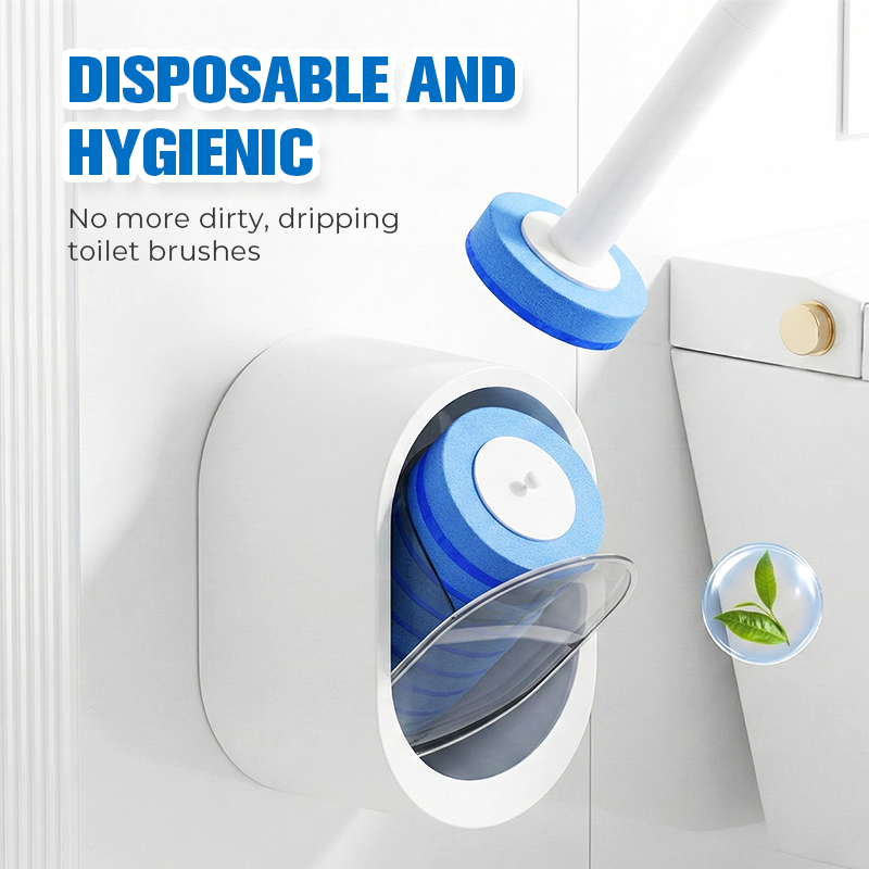Set contactloze wegwerp-toiletborstels