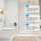 Set contactloze wegwerp-toiletborstels