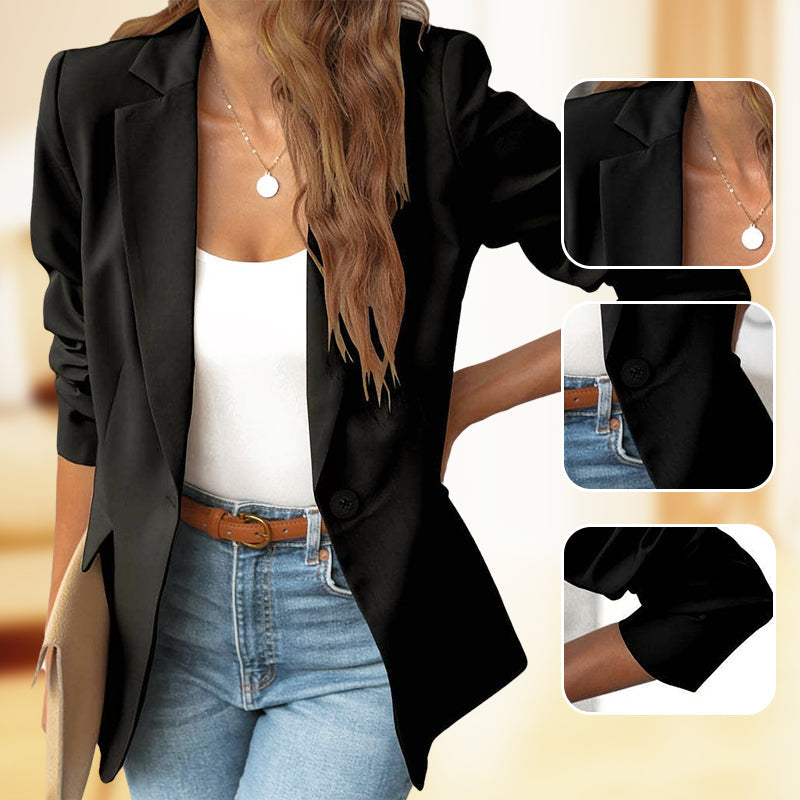 Elegante damesblazer met revers